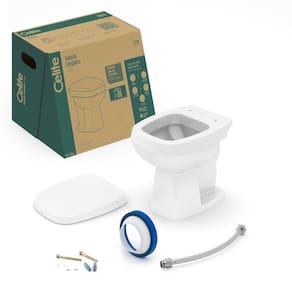 Vaso Sanitário Convencional com Assento Soft Close City Celite Branco Brilhante