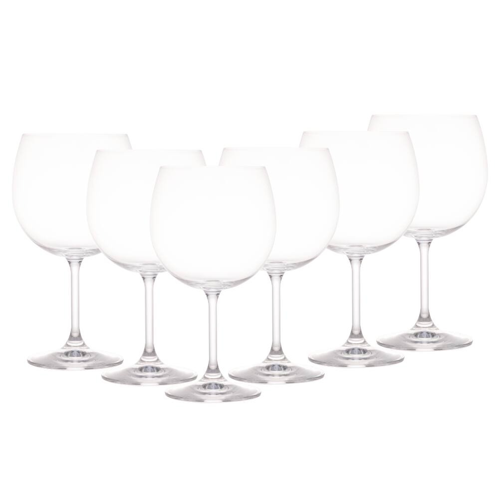 Conjunto 6 Taças de Cristal Para Gin 600ml Sommelier Bohemia