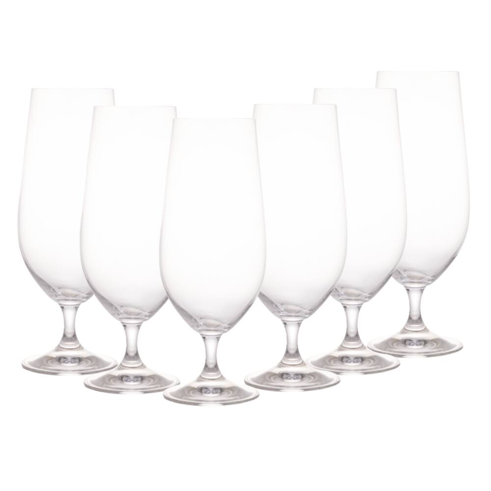 Cj 6 Taças de Cristal Para Cerveja 380ml Sommelier Bohemia