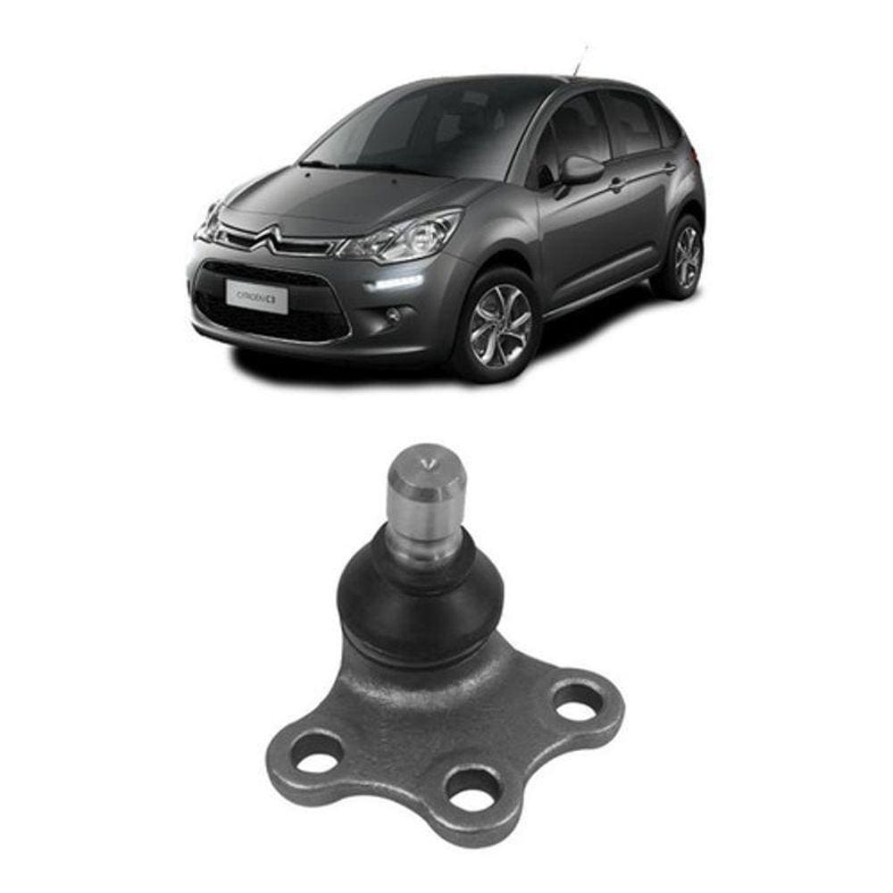 Pivô Da Bandeja Dianteira Citroen C3 2014 2015 2016 2017 18