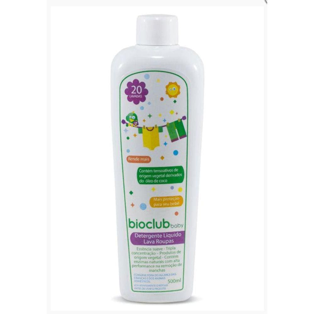 Bioclub Baby - detergente líquido e orgânico lava roupas