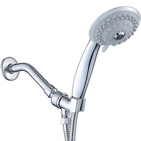 Chuveiro Ducha De Mão Luxo Cromado Com 5 Funções