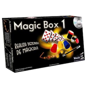 Kit de mágicas 6 acessórios á partir de 6 anos Magic box  1