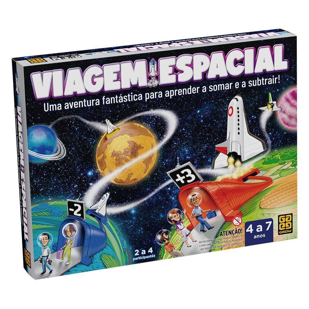 Jogo Viagem Espacial Grow