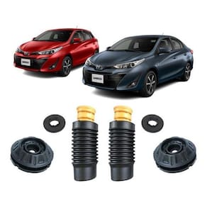 Par Kit Coxim Batente Dianteiro Toyota Yaris 2019 2020 2021