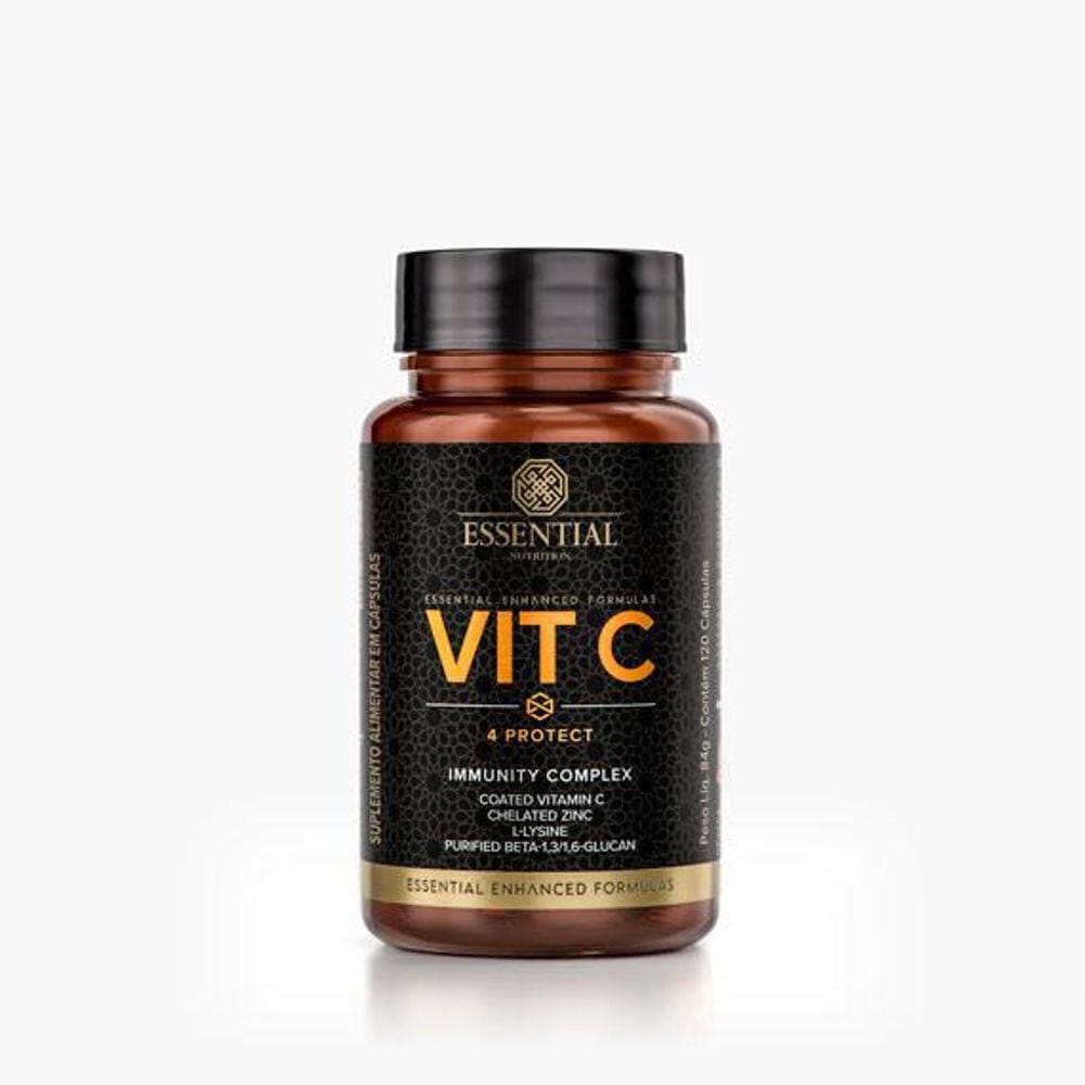 Vit C 4 Protect 120 Cápsulas Essential