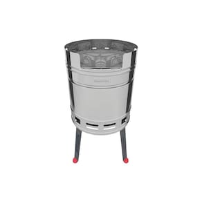 Churrasqueira À Carvão Tramontina Tcp 400 Aço Inox Com Balde
