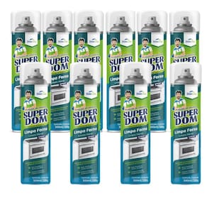 Kit 10 Spray Limpa Forno Desengordurante Domline 300Ml