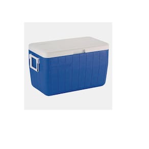 Caixa Térmica Coleman 48 QT com Alças Laterais 45,4 L Azul