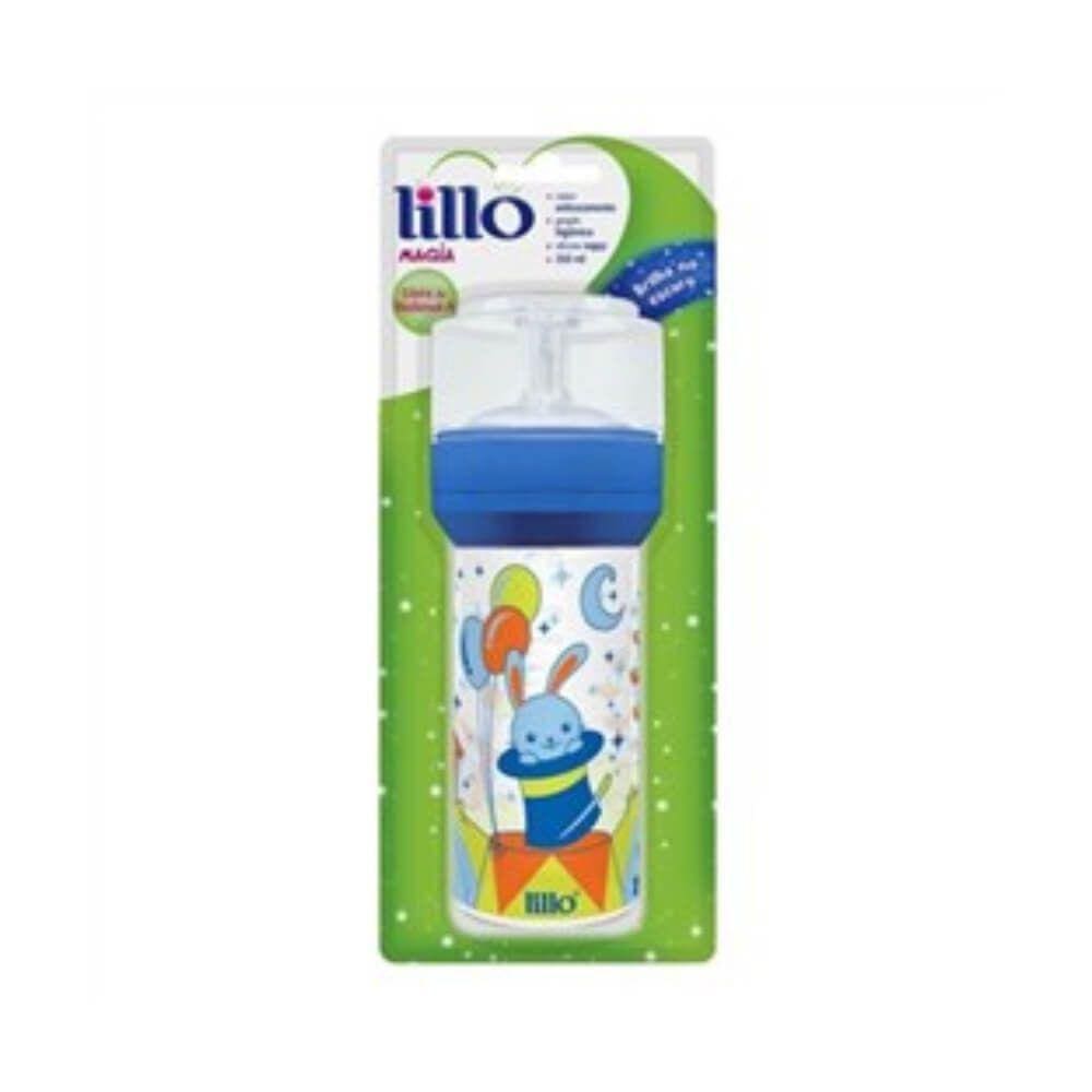 Mamadeira Silicone Azul 260Ml Magia Super
