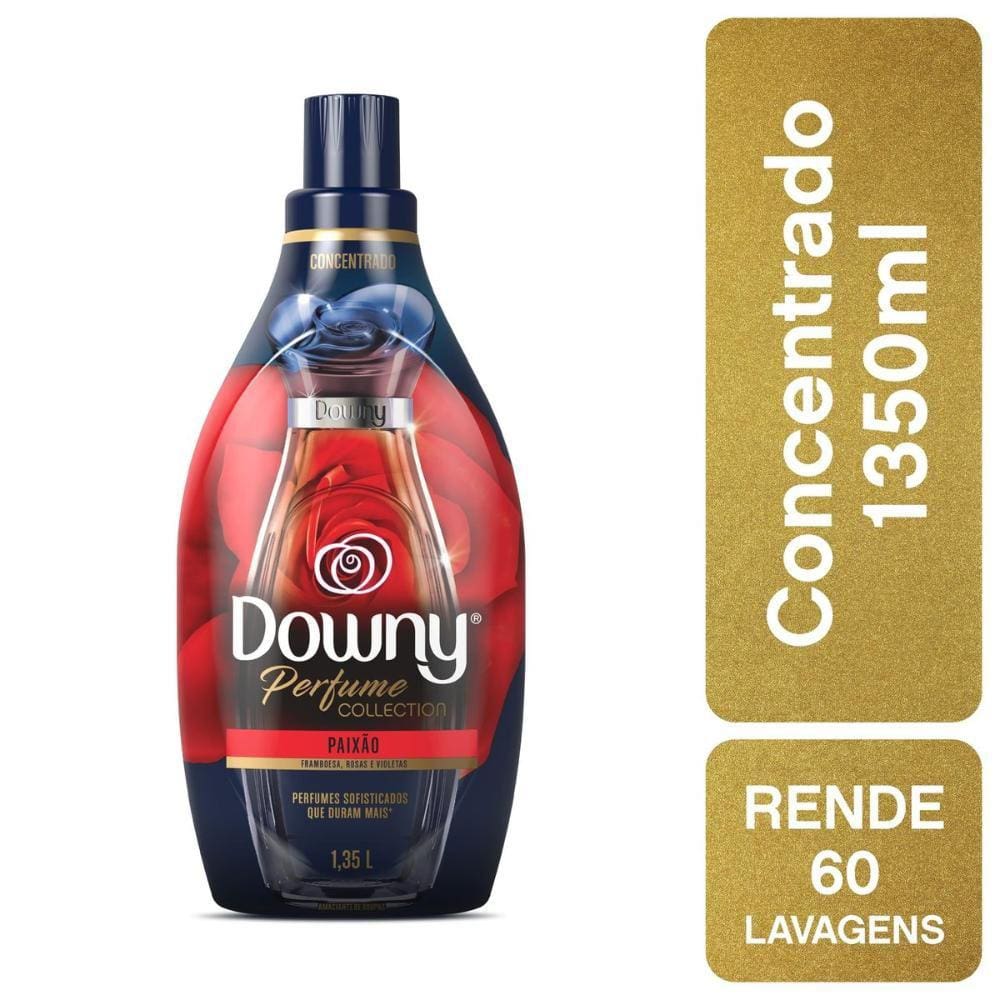 Amaciante Downy Concentrado Perfume Collection Paixão 1,35L