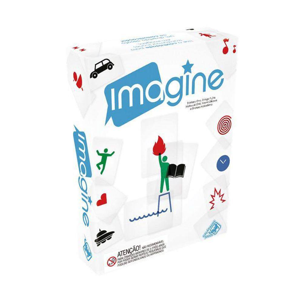 Imagine - Jogo De Cartas - Galápagos Jogos Em Português