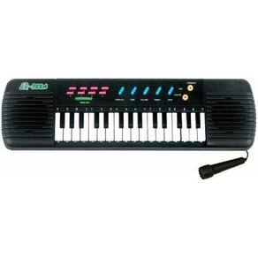 Teclado Infantil Piano Karaoke Microfone Para Crianças