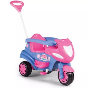 Carrinho De Passeio 2 Em 1 Max Calesita Rosa Ref 947