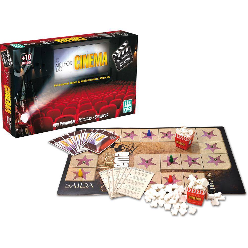 Jogo O Melhor do Cinema - Nig Brinquedos
