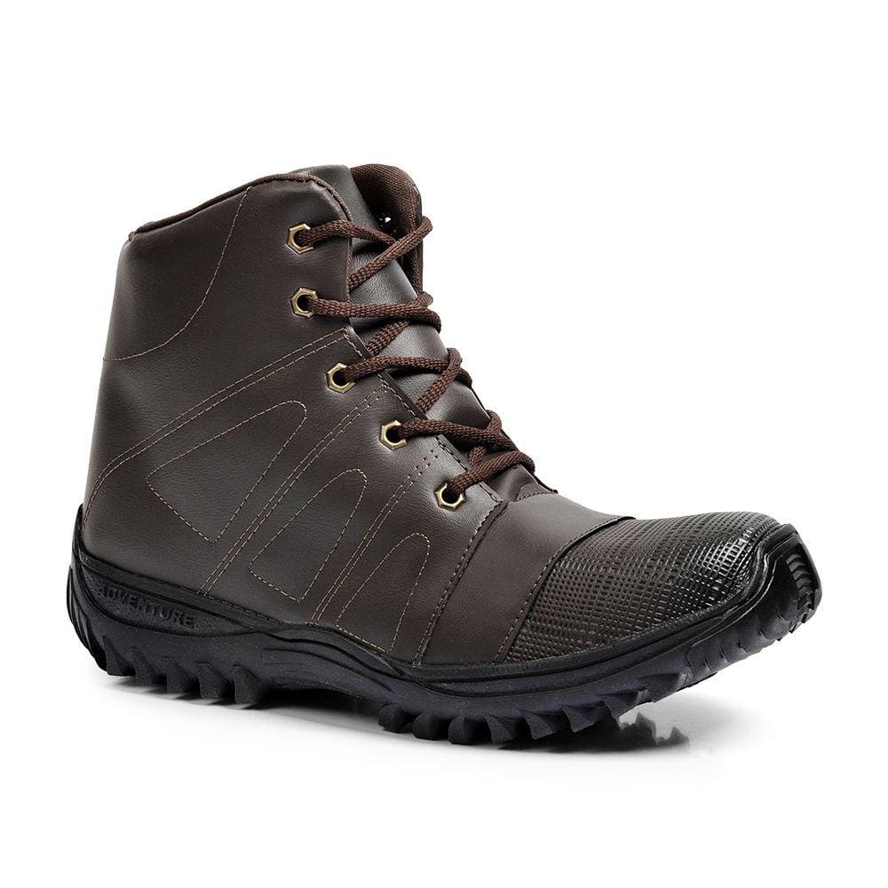 Bota Masculina Trilha Adventure Dinesh Marrom