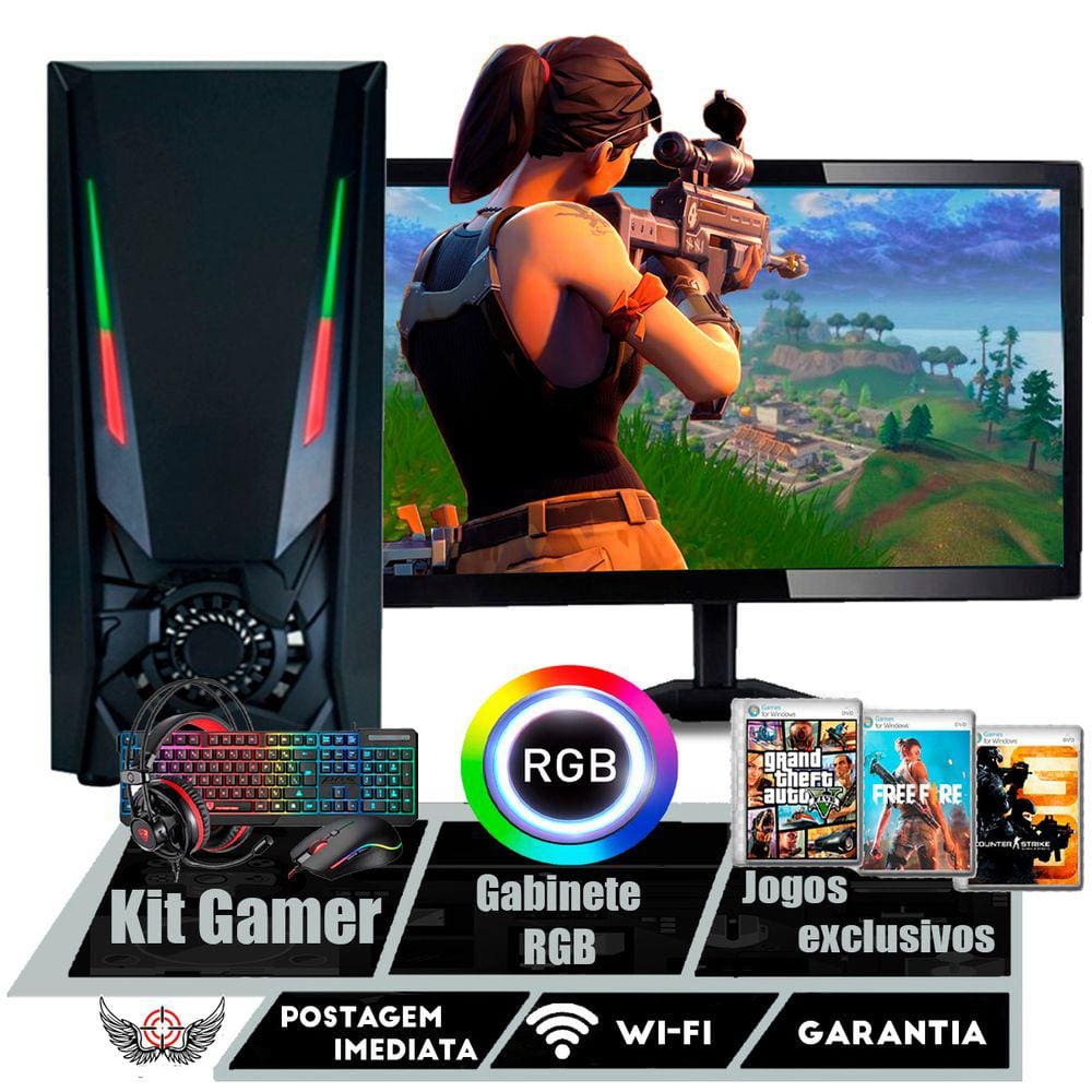 Cpu Gamer Barato Intel I5 Ssd 16Gb Nvidia 4Gb + Combo Game em Promoção na  Americanas