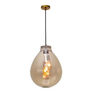Pendente Tommy Ø40xh52cm – Bronze E Conhaque
