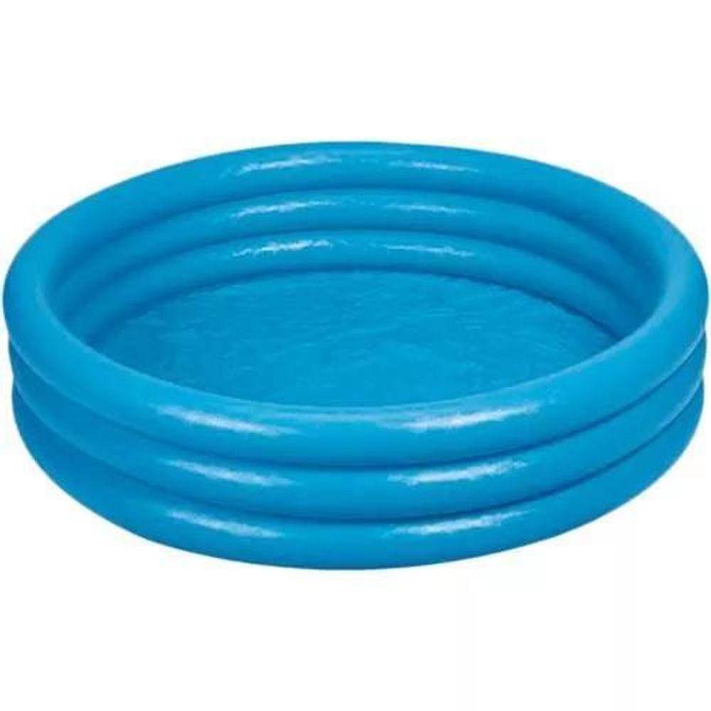 Piscina Inflável Infantil Intex Redonda Azul Cristal 581L