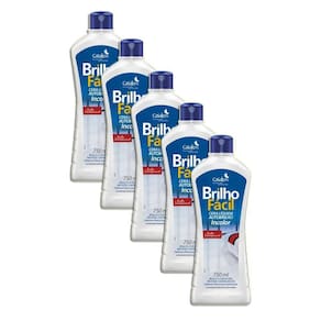 Cera Líquida 750Ml Incolor Brilho - Fácil Kit 5