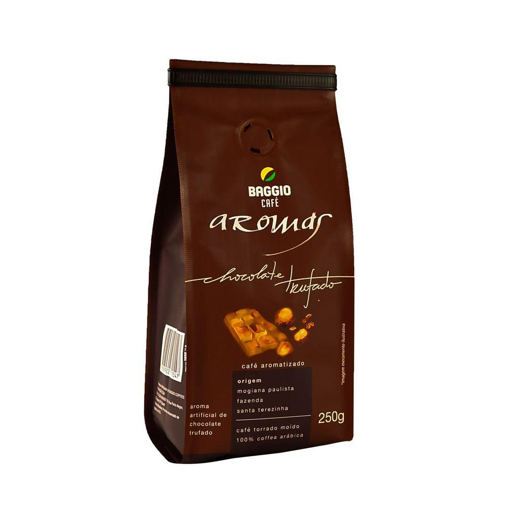 Baggio Aromas Chocolate Trufado Moído 250g