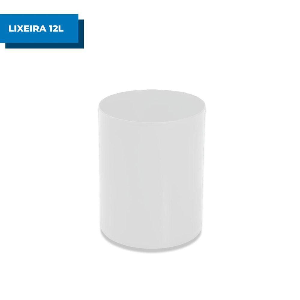 Lixeira Jsn Plástica 12L Sem Tampa