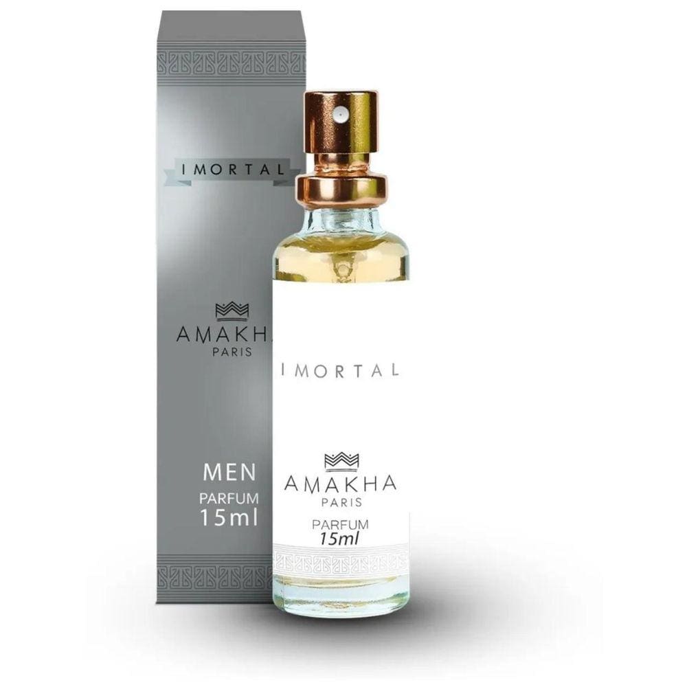 Perfume Imortal Amakha Paris 15Ml Excelente P/Bolso Men