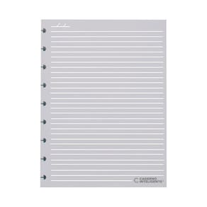 Refil Caderno Inteligente 120G M Linhas Brancas Pautado