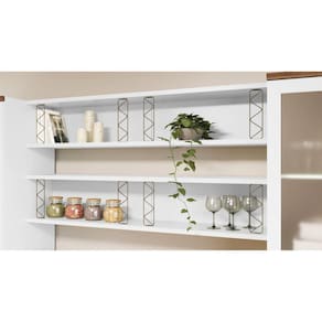 Prateleira Nicho Aramado Iluminata Genialflex Branco