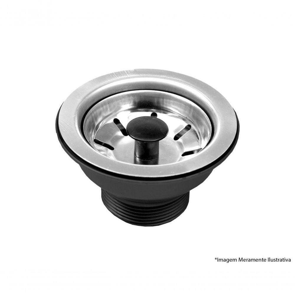 Valvula Pia Americ Higiban Aco Inox 3.1/2Equot