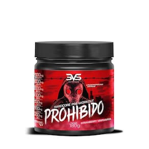Prohibido Hardcore Pré-Workout 180G - Strawberry Margarita