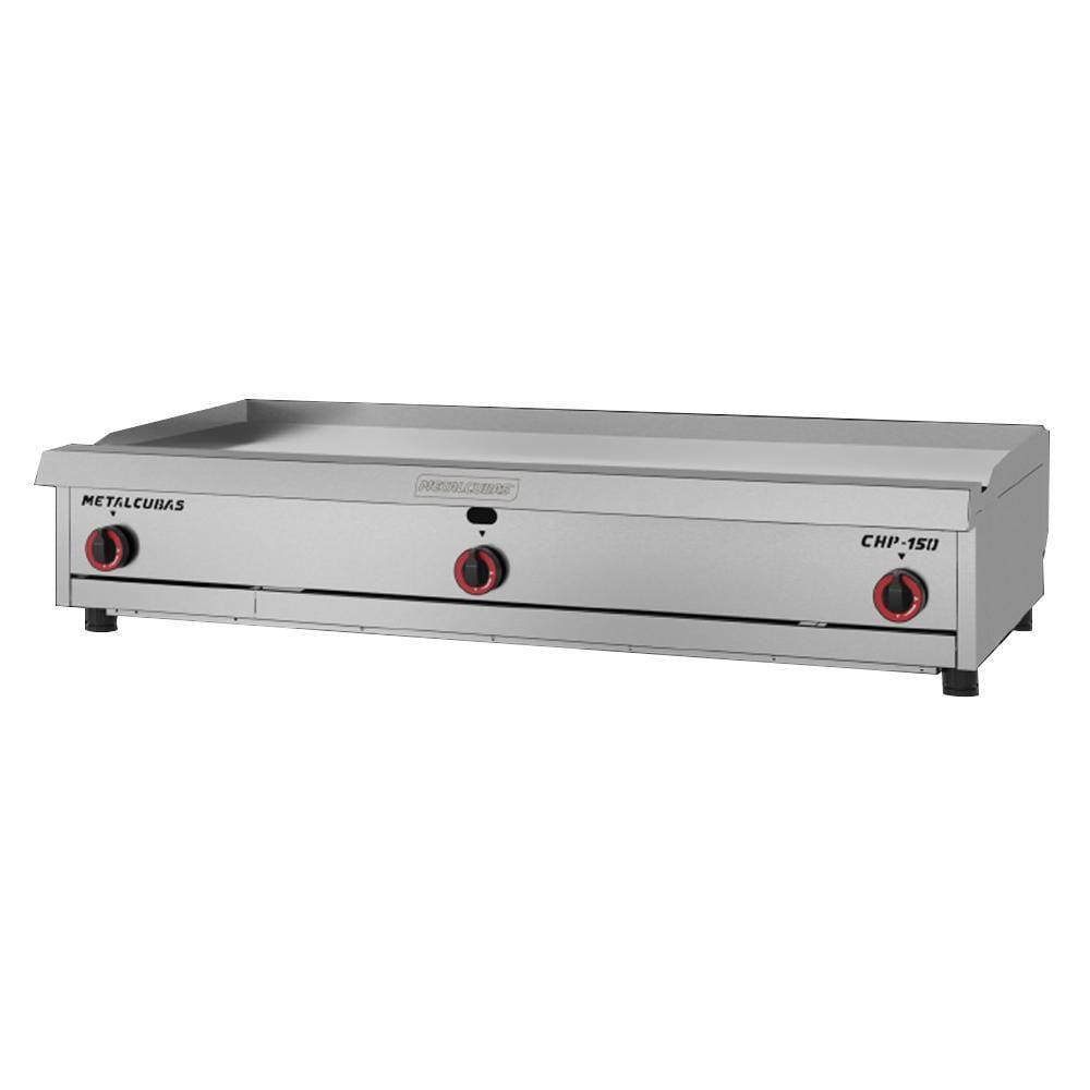 Chapa Bifeteira a Gás 150 cm Premium Metalcubas CHP 150