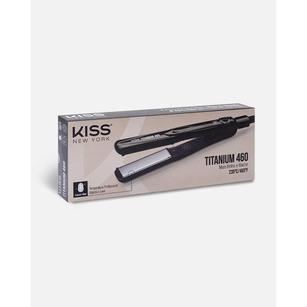 Prancha Alisadora Titanium 460 Bivolt - Kiss NY