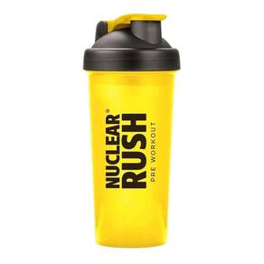 Coqueteleira Nuclear Rush Amarela Com Preta 600Ml