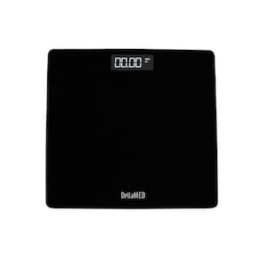 Balança Digital Smart Pilhas Aaa Até 180 Kg Preta Dellamed