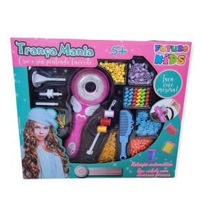 Kit Trançador De Cabelo Trança Mania Penteados Brinquedo