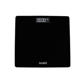 Balança Digital Smart Pilhas Aaa Até 180 Kg Preta Dellamed