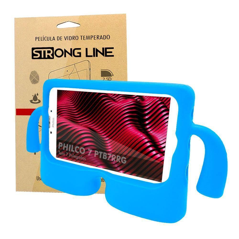 Tablet Philco Infantil Azul Ponto
