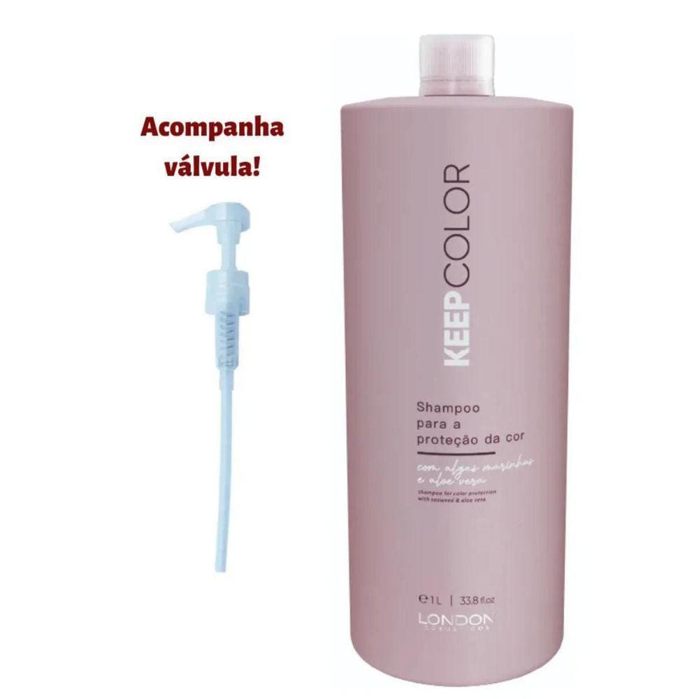 Shampoo Keep Color 1L Hidrata, Restaura E Protege A Cor