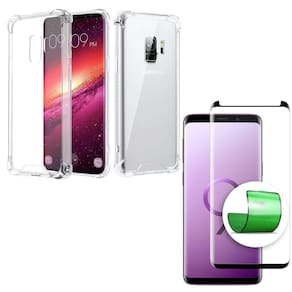 Capa Capinha + Película 9D Cerâmica Samsung S9