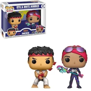 Funko Pop Fortnite Street Fighter Ryu & Brite Bomber 2Pack