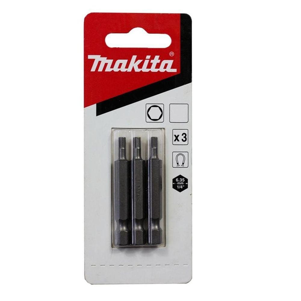 Kit 3 Bits Allen Longo 3,0 X 50Mm Makita B-25448