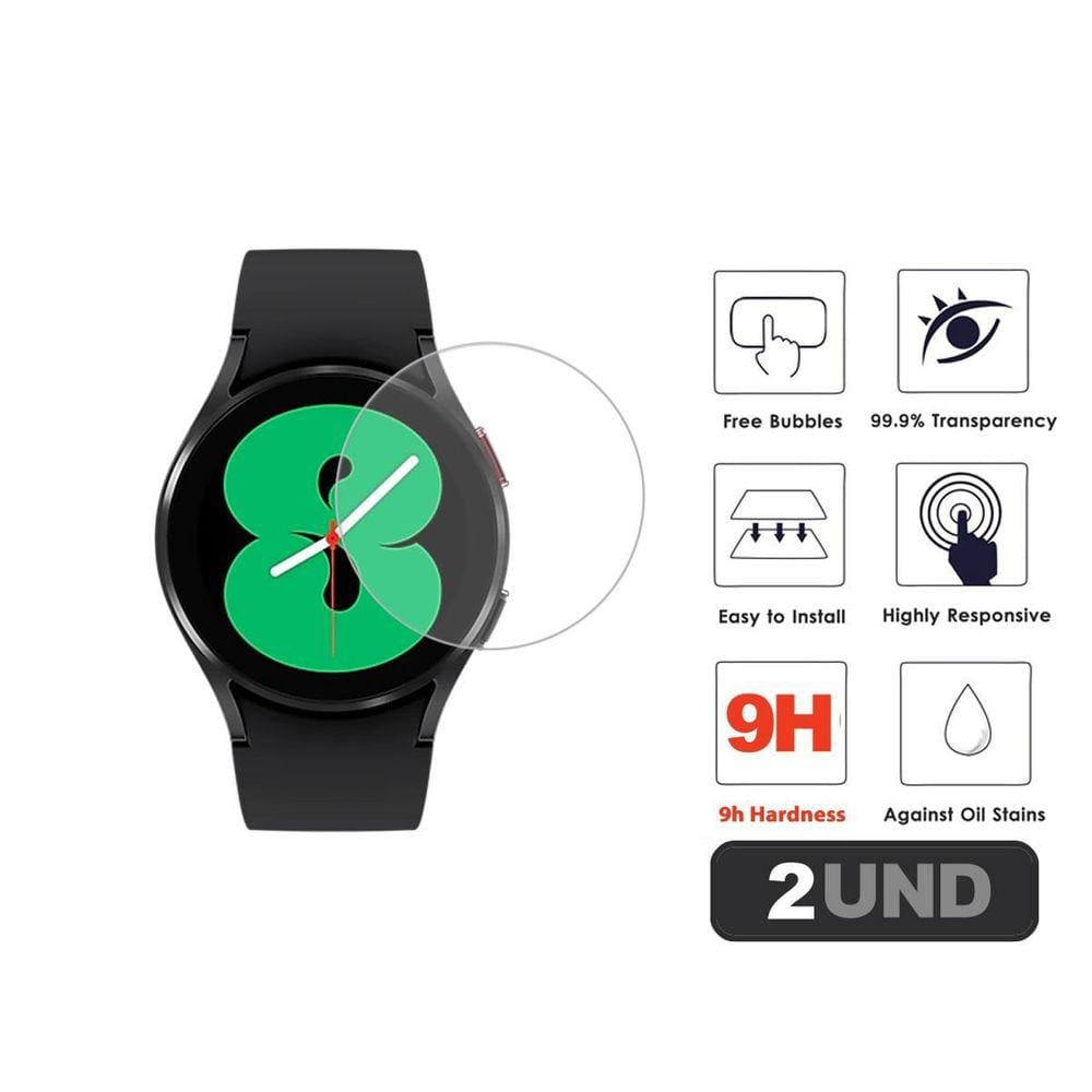 2X Películas Para Galaxy Watch 4 40Mm Em Vidro Temperado