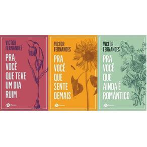 Kit 3 Livros Victor Fernandes Pra Você Que Teve Um Dia Ruim