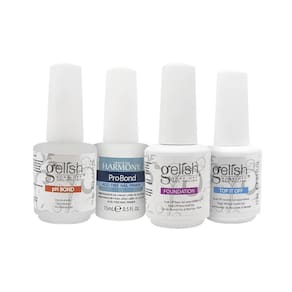 Kit Gelish Harmony Blindagem Alongamento Profissional