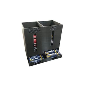 Suporte Para Pilhas Aa Aaa Prático E Organizado