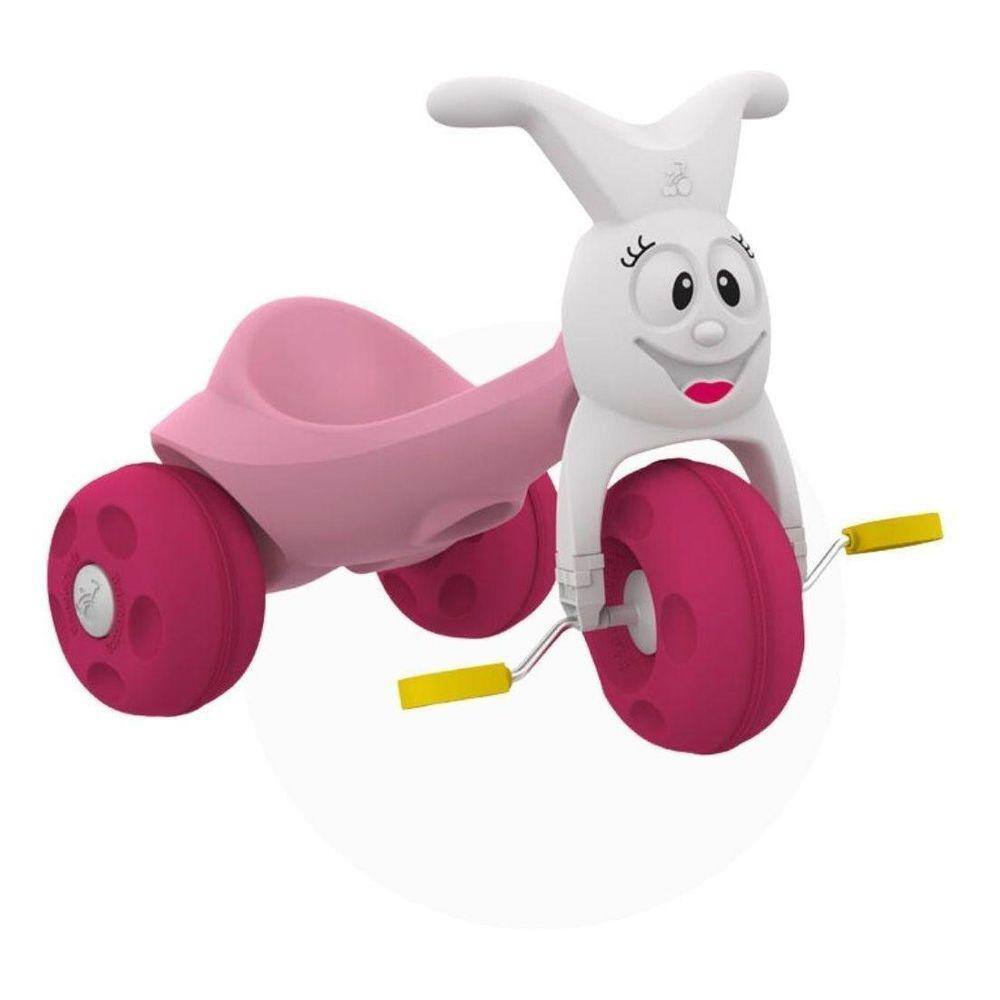 Velotrol Triciclo Motoca Motinha Tico Tico Infantil - Rosa