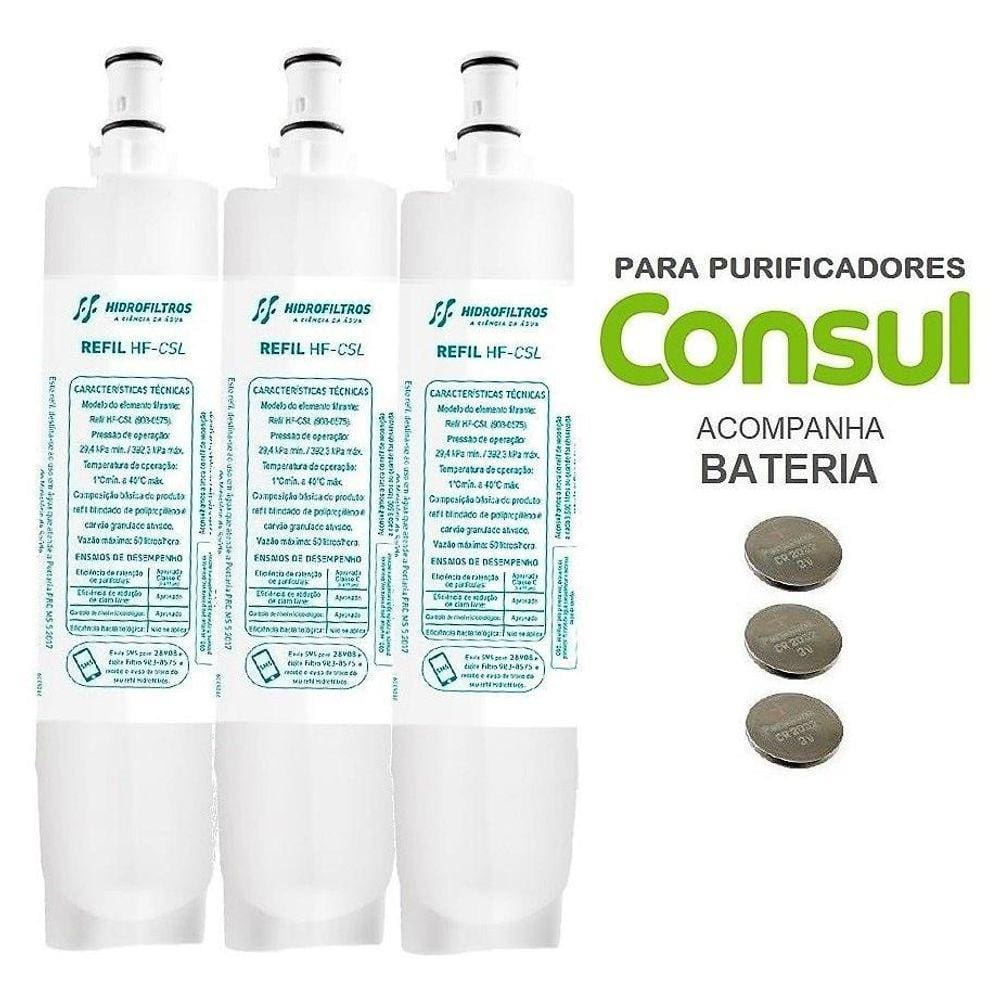 3 Refis Premium Purificador Consul Cpc30 E 31 Cpb34,35 E 36