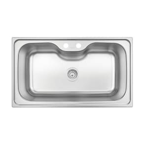 Cuba De Sobrepor Tramontina Morgana Maxi 78Fx Inox 86X50Cm