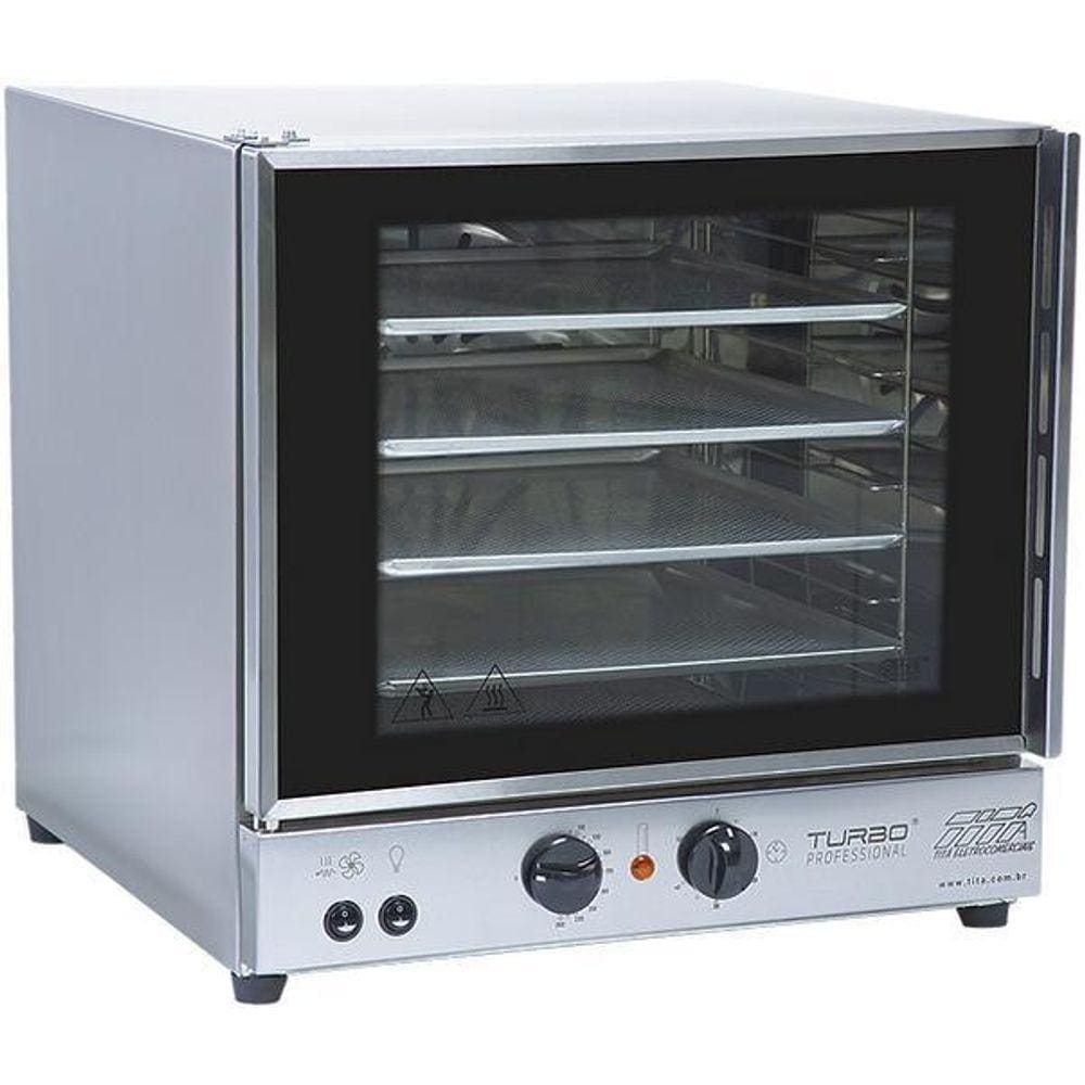 Forno Profissional Elétrico 4 Bandejas Fetp-4, 220V 3040W
